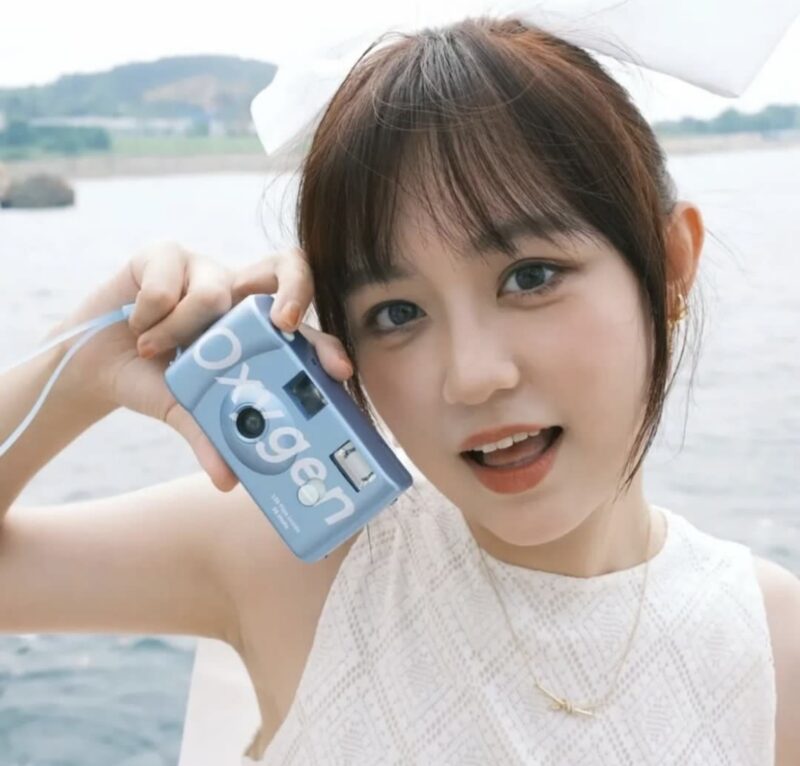 [預訂產品] FUJIFILM Oxygen氧氣相機 菲林相機 珊瑚粉 冰川藍 珍珠白 fujifilmoxygen oxygencamera 富士相機 oxygencamera：圖片 5