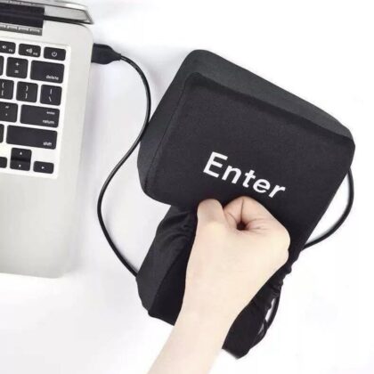 [現貨] 特大Enter鍵 小廢物 聖誕禮物 社畜禮物 聖誕搞笑禮物 整蠱禮物 午睡枕 返工發洩 上班