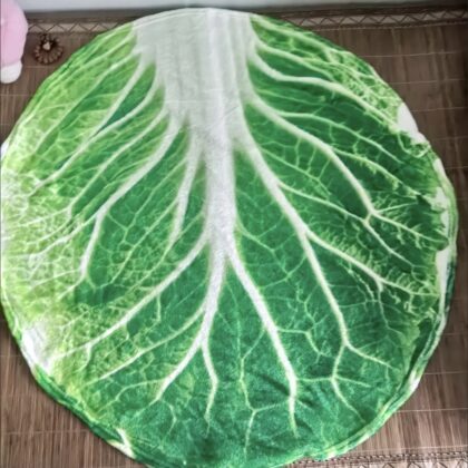 [現貨] 巨型白菜被150cm 創意 白菜毛毯 惡搞 聖誕惡搞禮物 聖誕禮物 交換禮物 搞笑 聖誕聯歡會 聖誕派對 搞鬼禮物 創意 禮物 Christmas party 200蚊以內 抽獎 實用搞笑 中伏