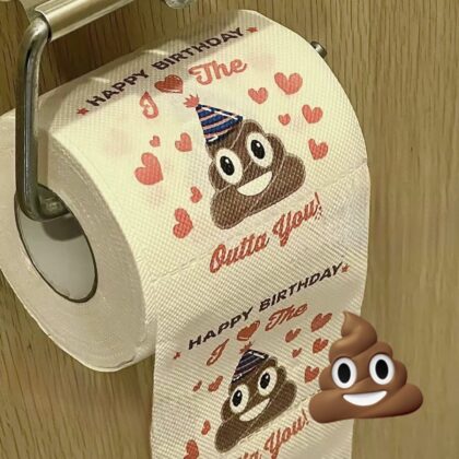 [現貨] 大便廁紙 紙巾 便便 屎 熱賣 搞笑 交換禮物 派對 聖誕禮物 搞鬼禮物 創意 禮物Christmas party 聖誕聯歡會 伏