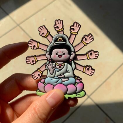 [預訂產品] 萬事OK千手觀音磁石貼 咩都ok 磁石貼 治癒產品 👌🏻 紓壓