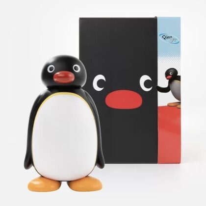 [預訂產品] Pingu系列搪膠保溫杯 Pingu 立體造型 保冷保溫 正版 禮盒套裝