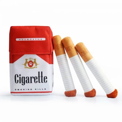 [預訂產品] 仿真香煙盒造型發聲寵物玩具 寵物玩具 藏食 啃咬 發聲 搞笑 寵物用品